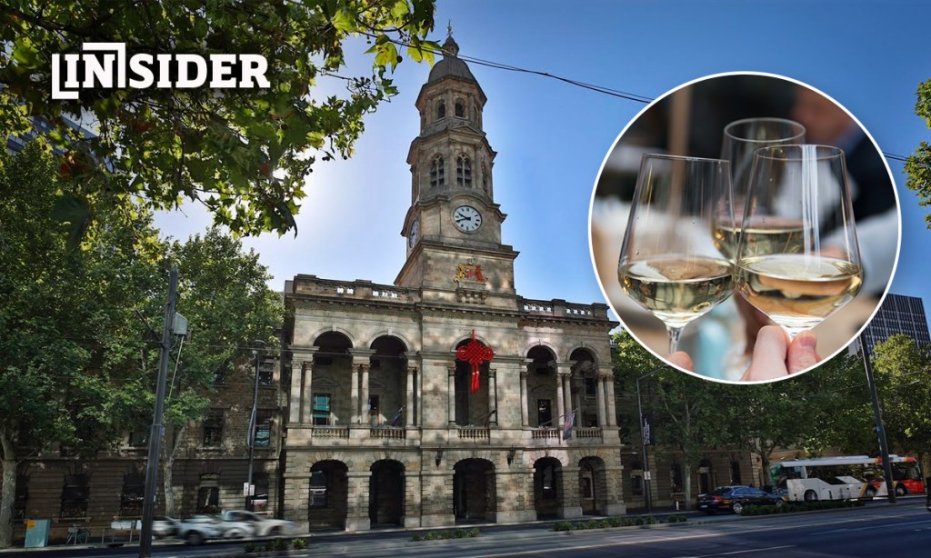 City Councillors this week mulled whether it's appropriate to talk about council at events outside of council. Photo: Tony Lewis/InDaily; inset photo: Unsplash 