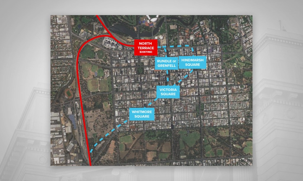 Thumbnail for City underground rail key to Adelaide group’s new transport vision