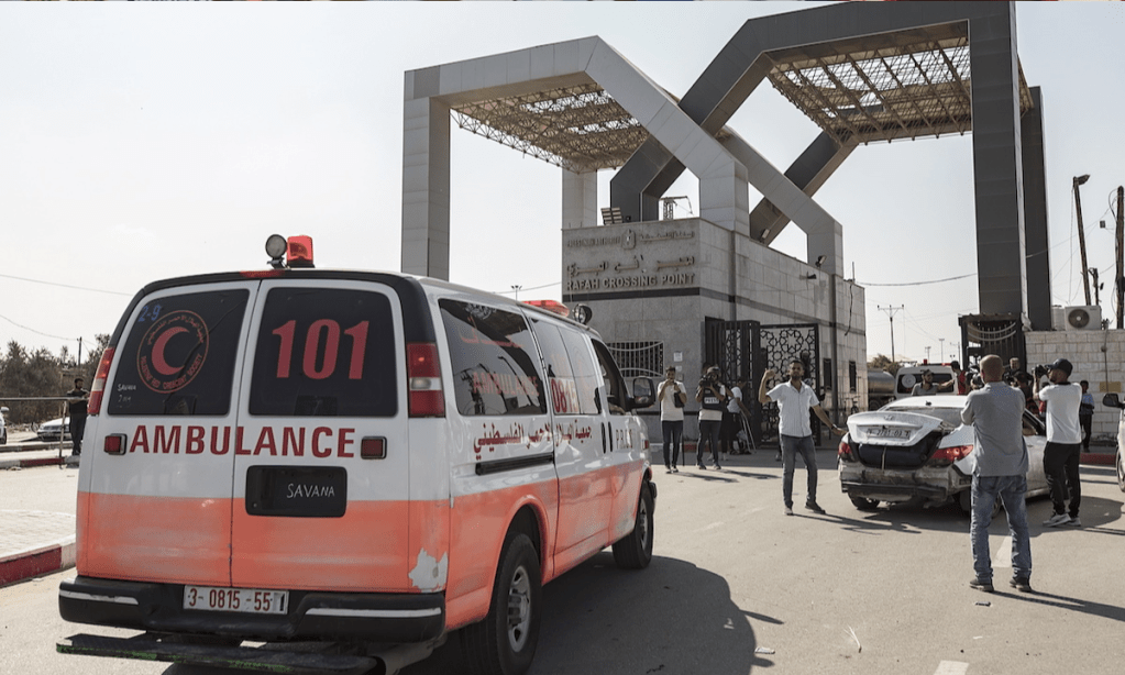 Thumbnail for Australians escape Gaza but others remain