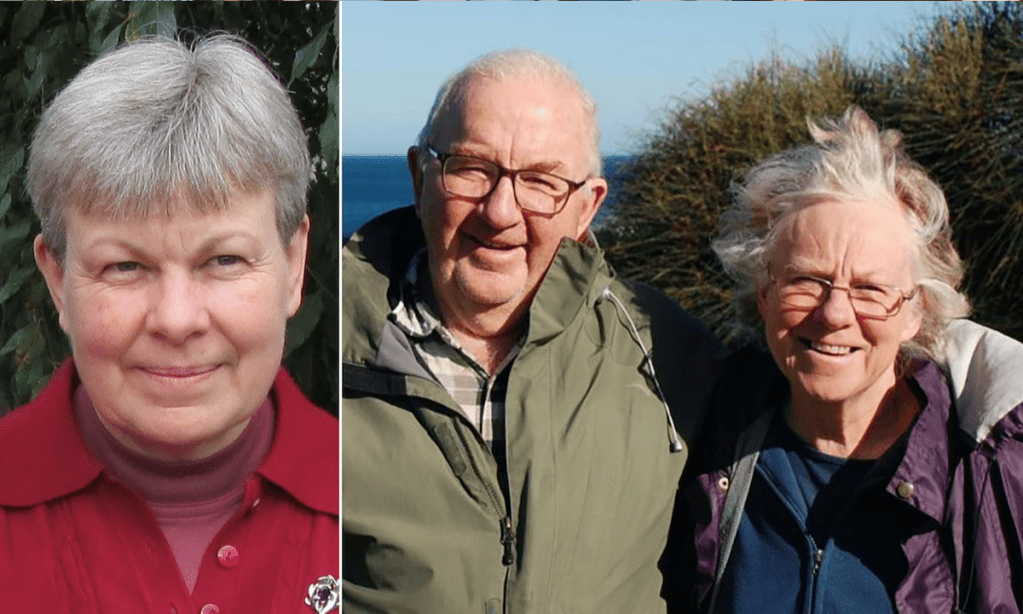 Heather Wilkinson (left) and Don and Gail Patterson (right) died in hospital after eating a meal suspected to have contained poisoned mushroom. Composite image: AAP