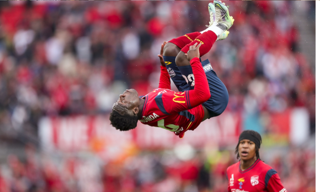 Thumbnail for Red hot Adelaide United star’s big international score