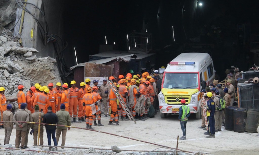 Thumbnail for Trapped workers freed after 17 days