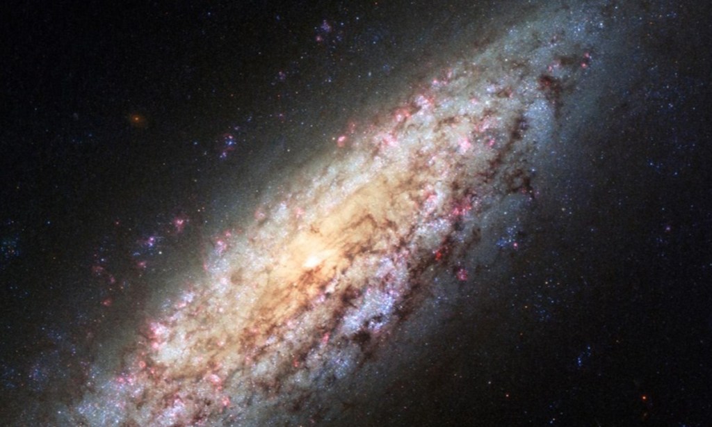 The mysterious event appeares to emerge from the Local Void, an empty area of space bordering the Milky Way galaxy. Photo: NASA