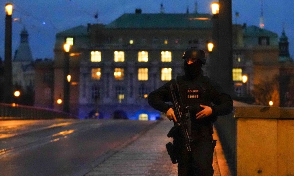 Thumbnail for Gunman kills 14 at Prague university