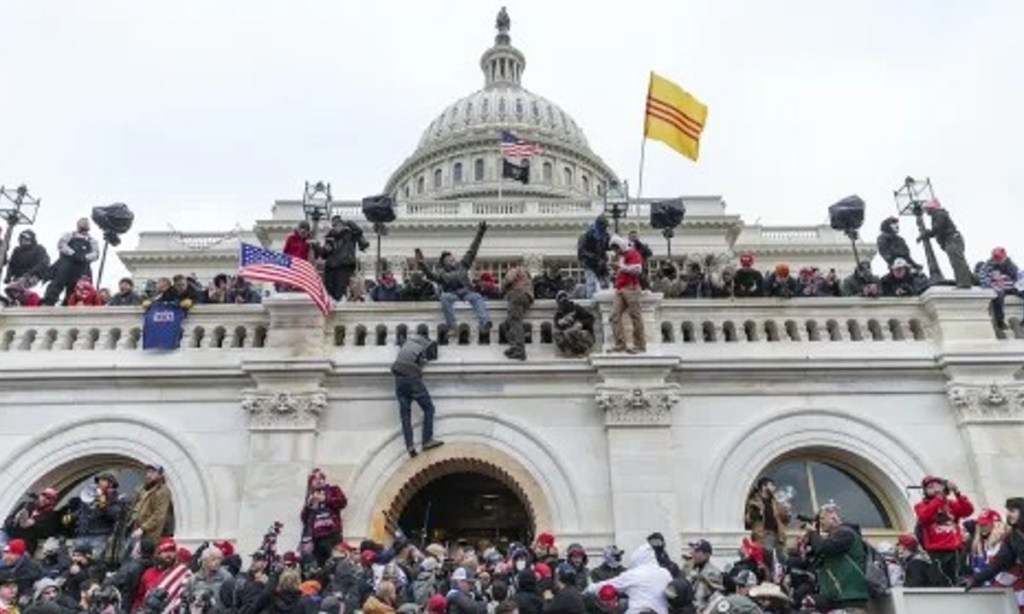 Thumbnail for Court bars Trump from state ballot over Capitol attack
