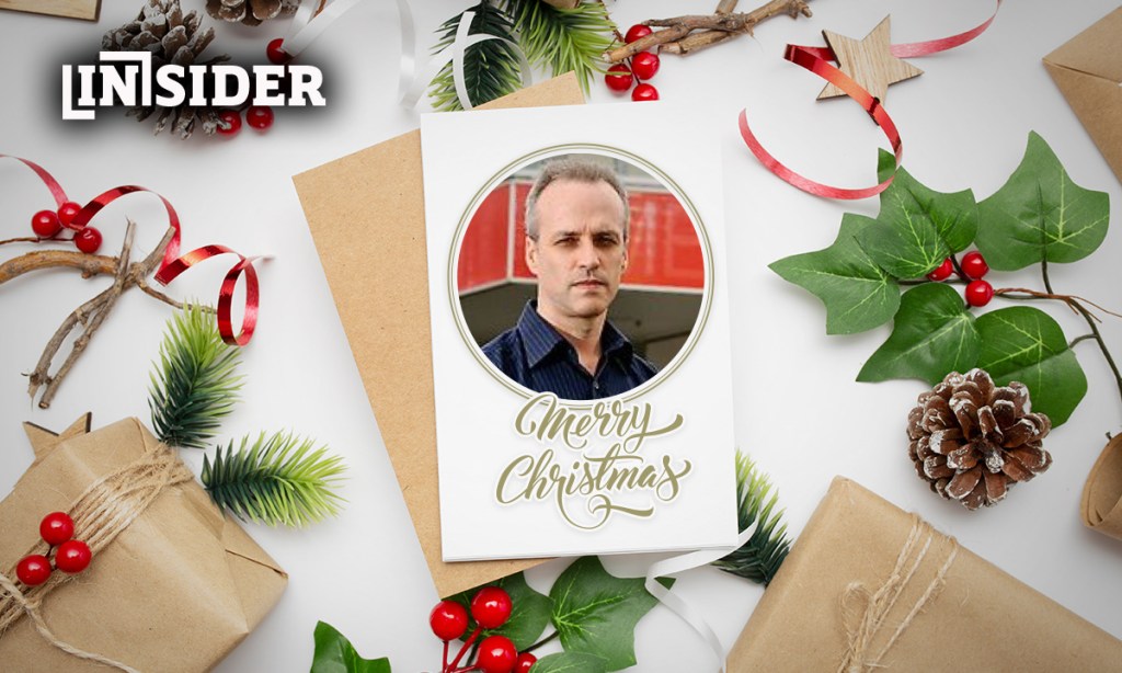 Dr David Pope didn't receive a Christmas card from the state government last year, so we made one for him. 
