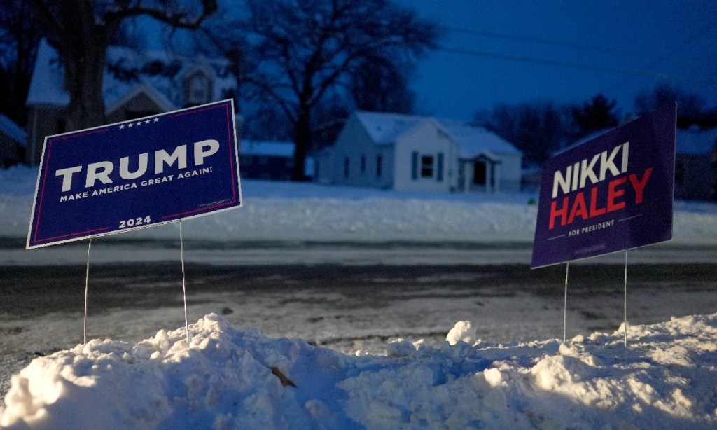 Thumbnail for Trump wins Iowa caucus vote as he seeks re-election