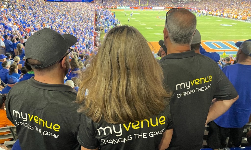 MyVenue supporting an event at University of Florida football stadium. Photo: MyVenue.