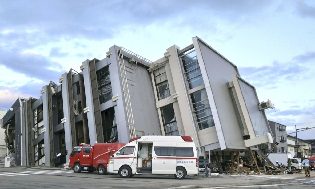 Thumbnail for Deaths after big quake rocks Japan