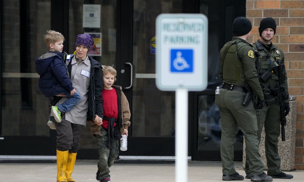 Thumbnail for Principal, students shot in US school attack