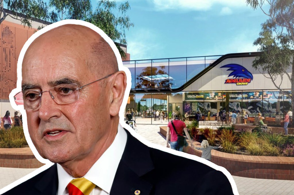 Thumbnail for Adelaide Crows ‘cannot afford’ more delays on Thebarton Oval HQ project, chairman warns