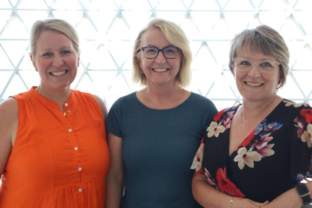 Senior Project Officer Sarah Eley, SAHMRI Registry Centre Director Cindy Turner and Project Manager Tamara Hooper