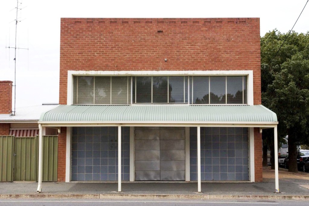 The former Snowtown bank building where dismembered bodies were stored in barrels. Photo Rob Hutchison/AAP 