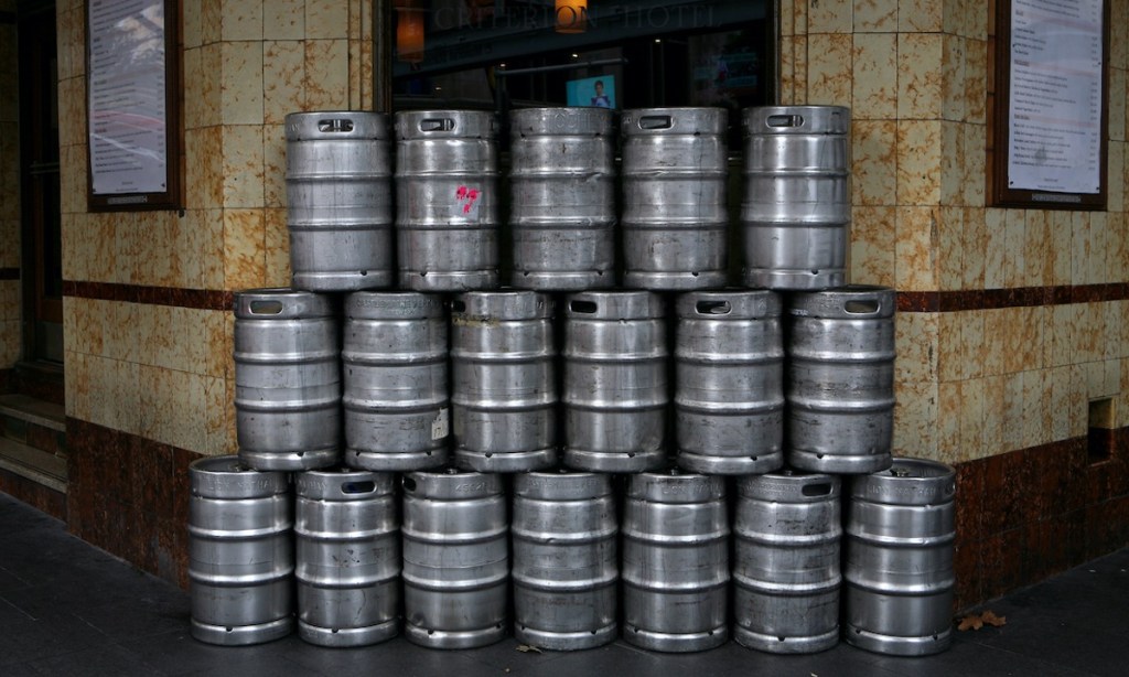 Thumbnail for Beer keg thefts drive pubs to drink