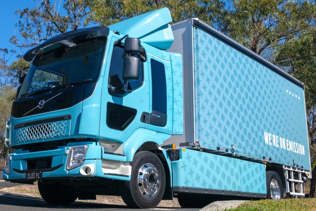 Thumbnail for Drive-by charging for electric trucks to be trialled on Australian roads