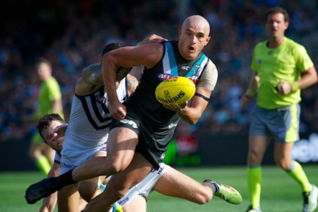 Thumbnail for ‘Scapegoat’ Port Adelaide star suspended for four games