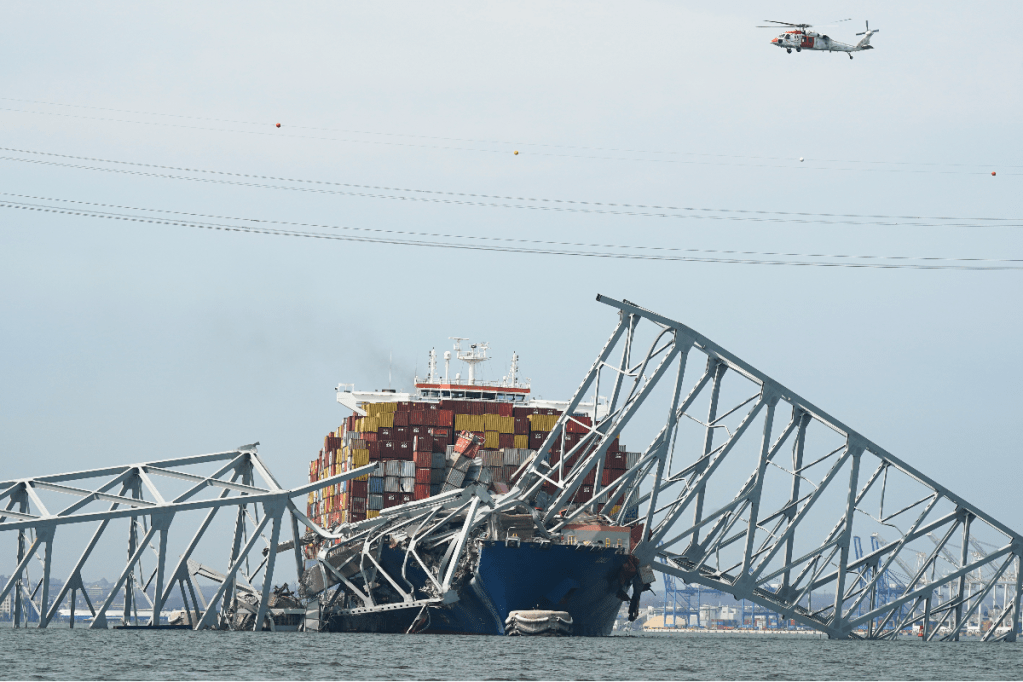 Thumbnail for Search for missing after ship collision collapses US bridge