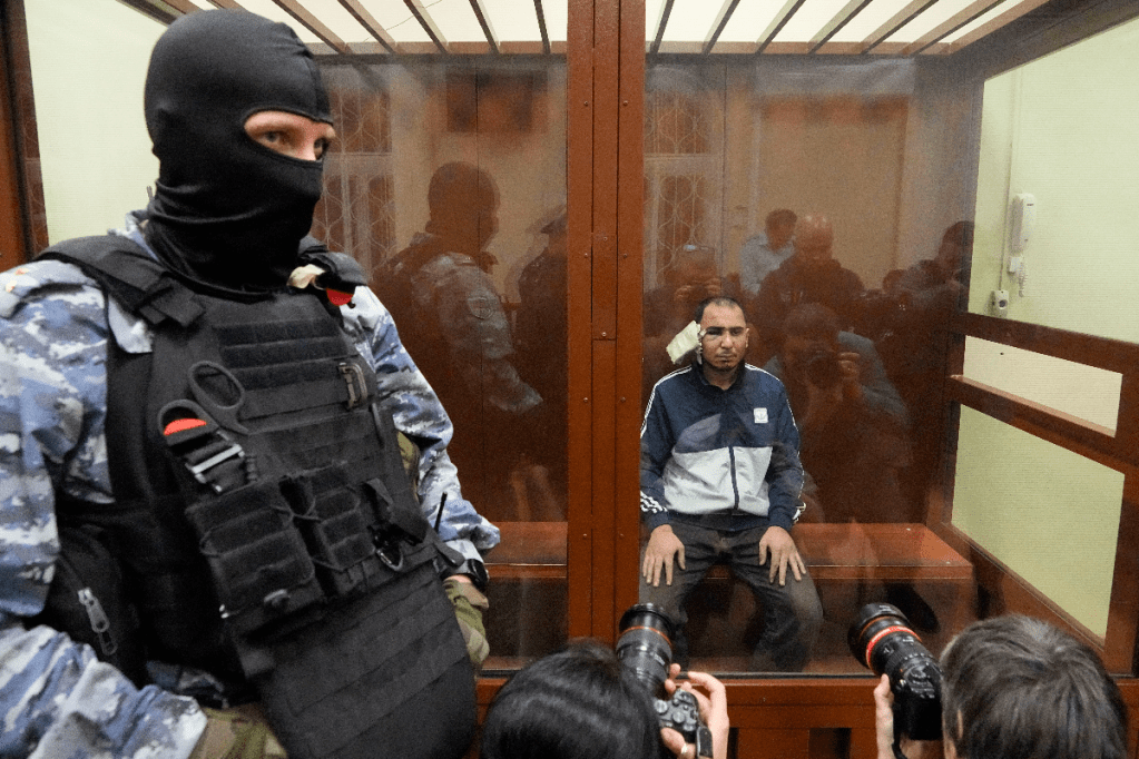 Thumbnail for Russia terror attack suspects appear in court