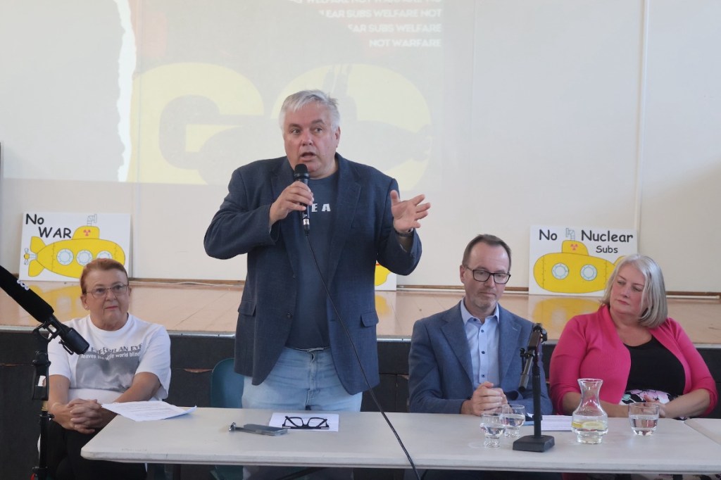 Former SA senator Rex Patrick said he opposes AUKUS because of a loss of sovereignty to the U.S. Photo: Charlie Gilchrist/InDaily