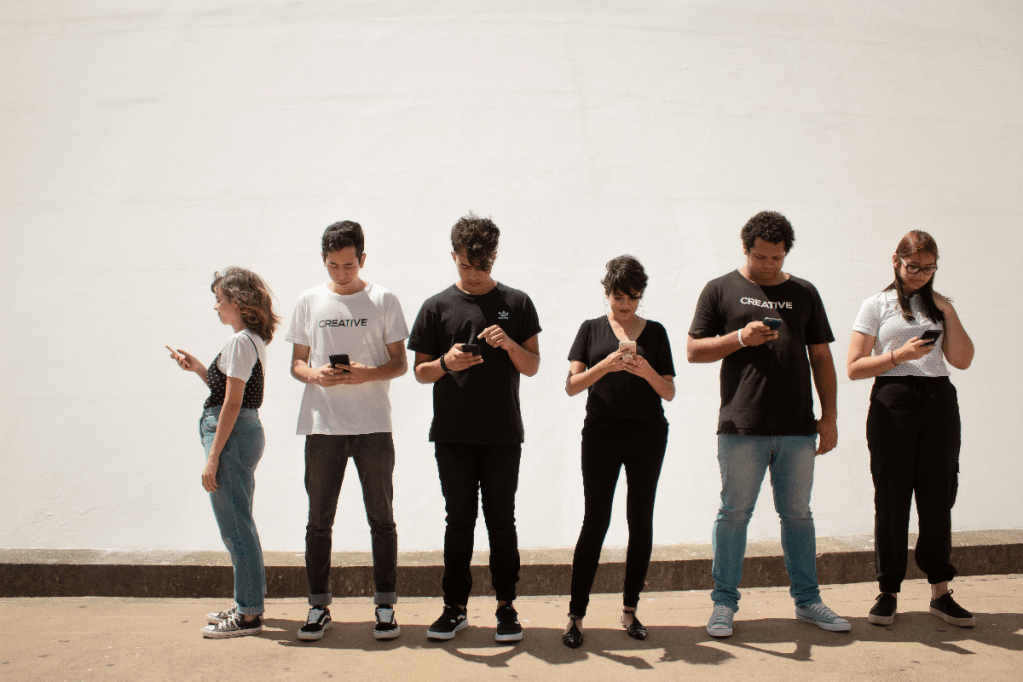Haidt calls the period from 2010 to 2015 the “great rewiring”. Photo: Creative Christians on Unsplash