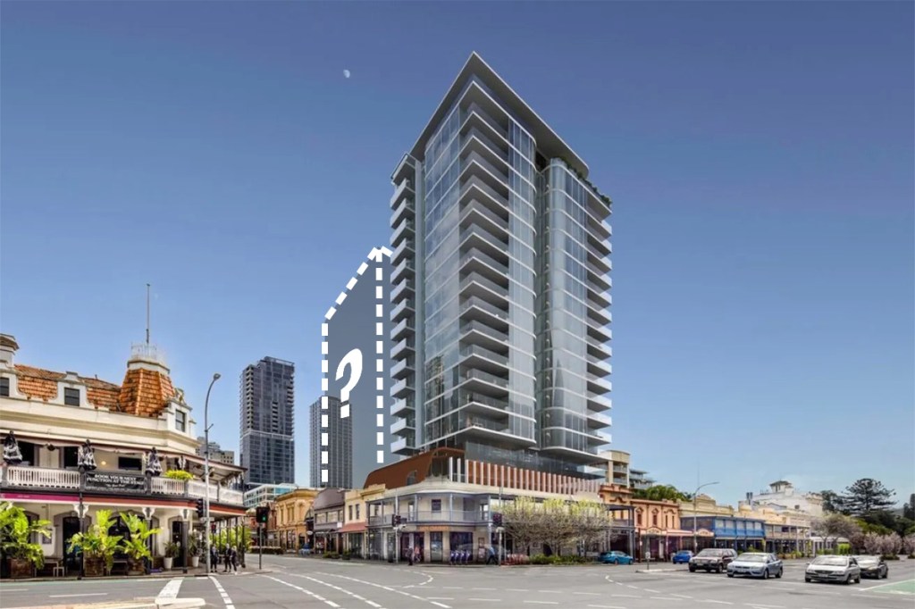 Thumbnail for Rundle Street neighbours locked in twin towers tussle