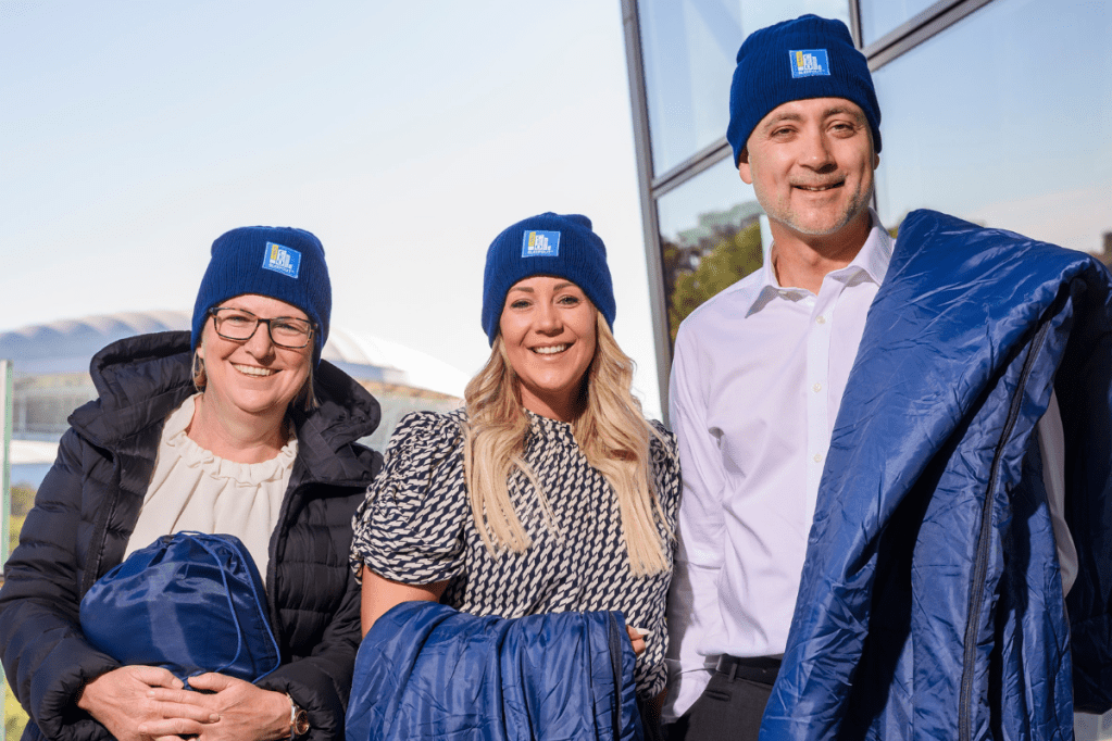 Thumbnail for Adelaide Venue Management team joins Vinnies CEO Sleepout