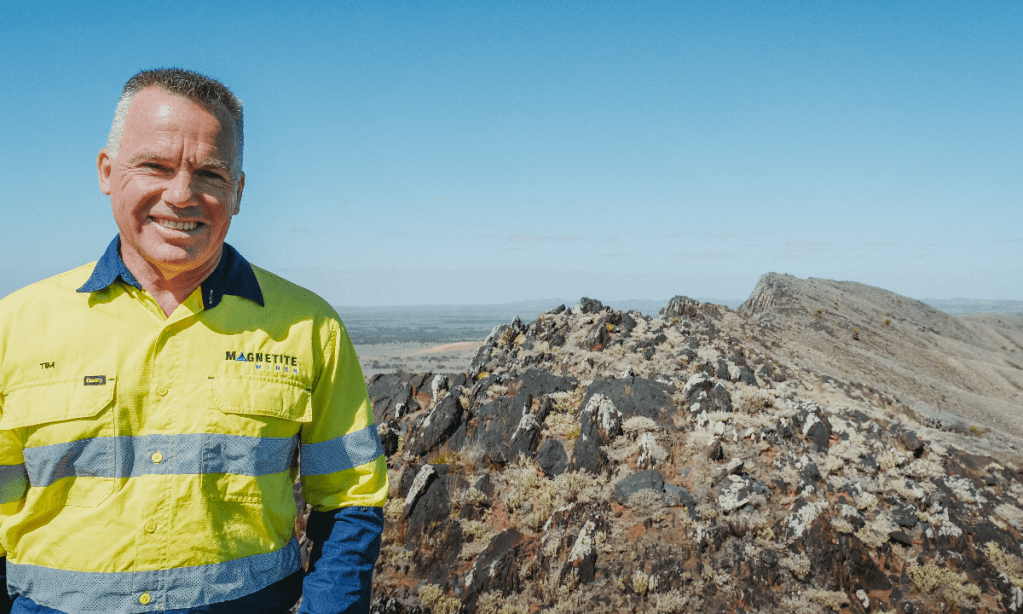 Magnetite Mines CEO Tim Dobson. Photo: Supplied.