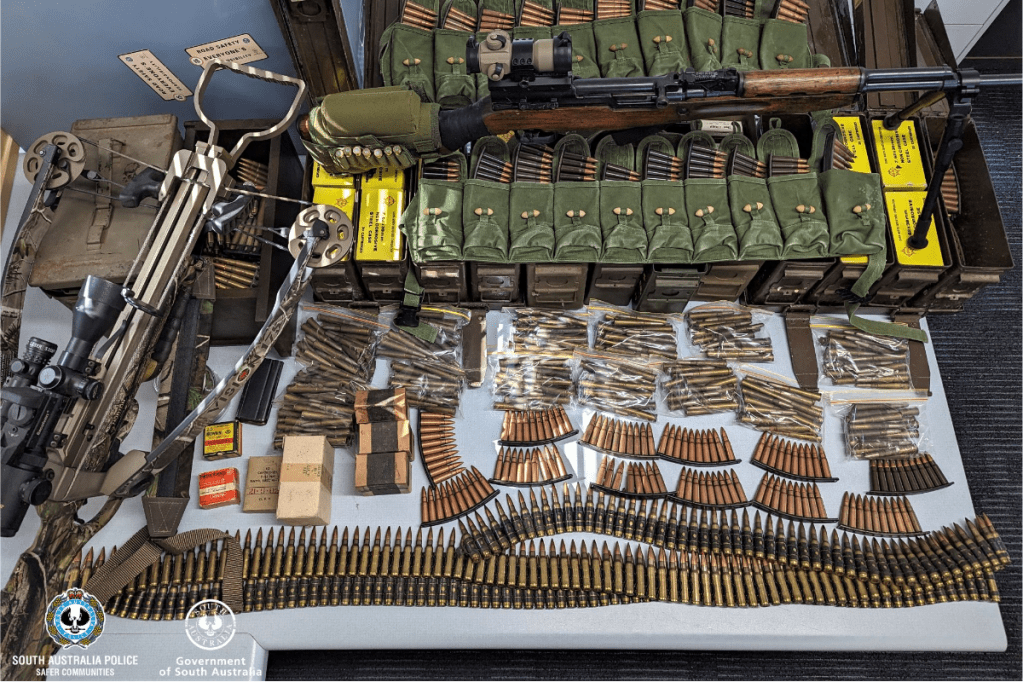 Thumbnail for Weapons seized on Yorke Peninsula