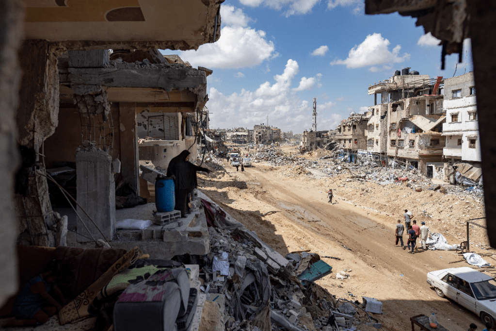 Thumbnail for US says Israel and Hamas can break ceasefire impasse