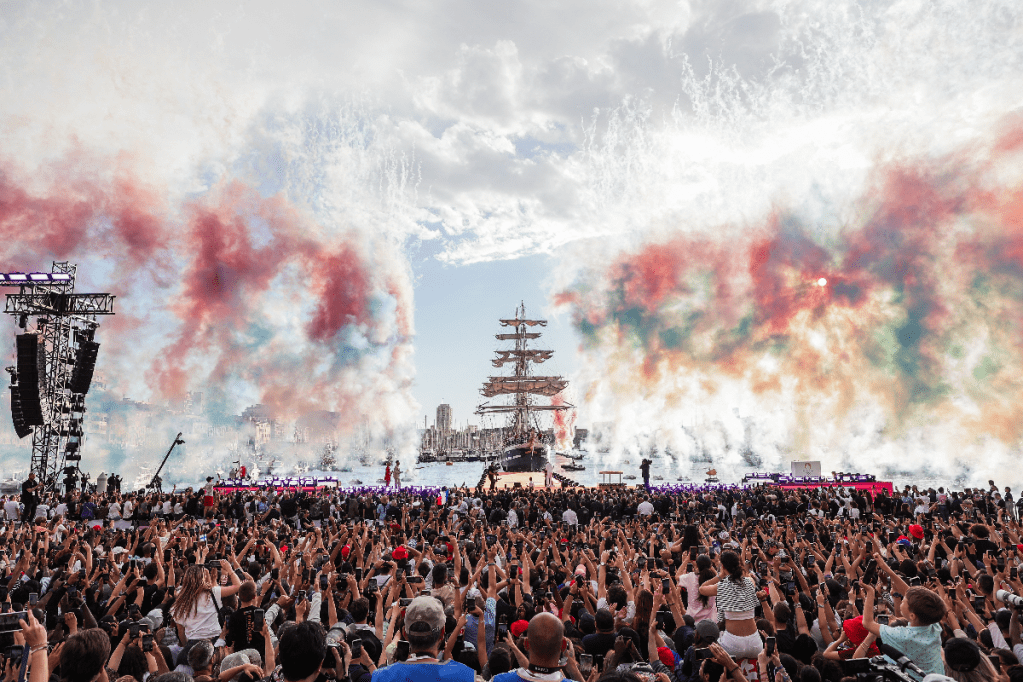 Thumbnail for Olympic flame arrives in France