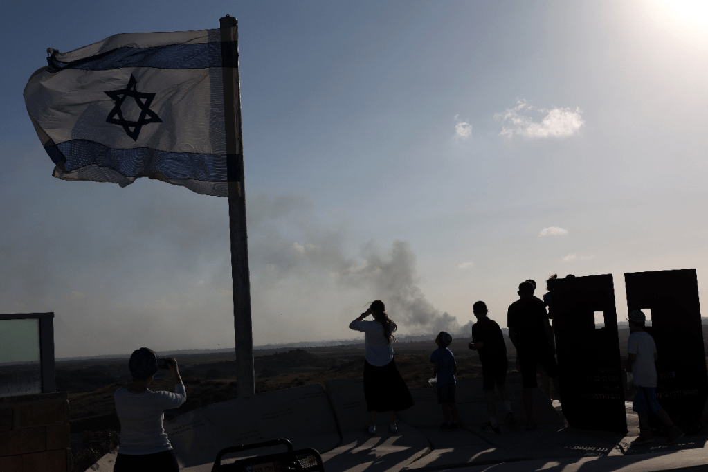 Thumbnail for Israel pushes into Gaza from north and south