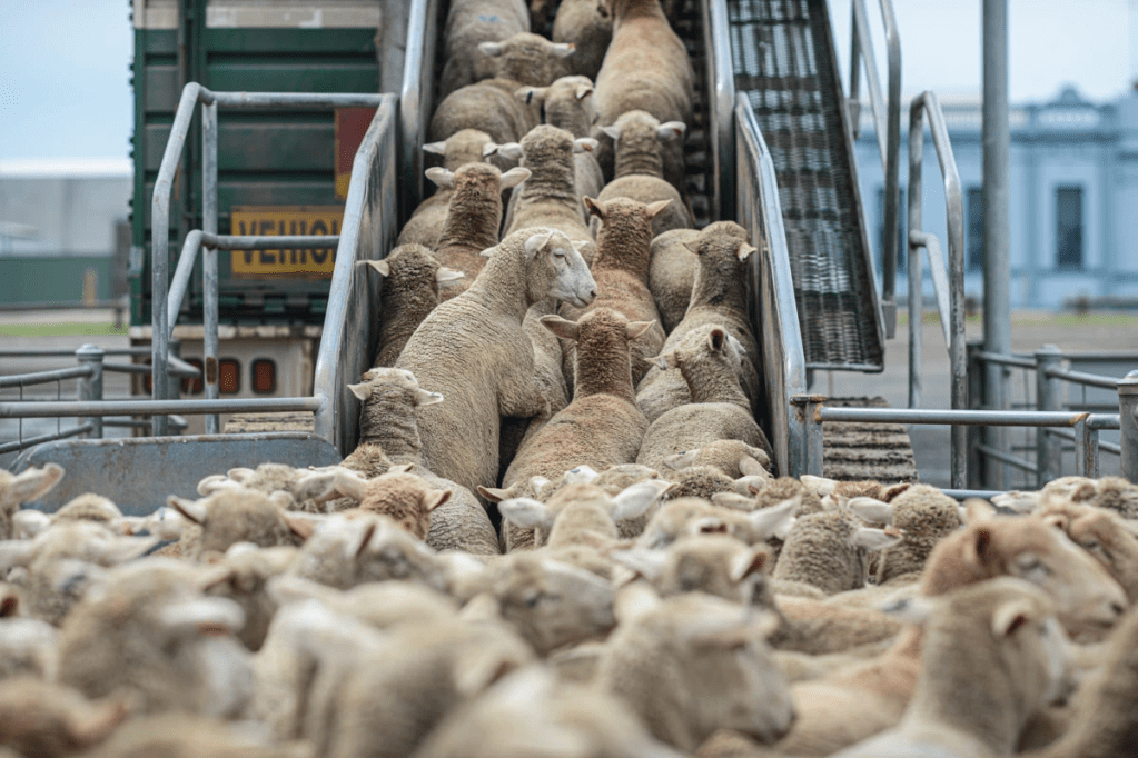 Thumbnail for ‘Farmy army’ backlash over live sheep export ban