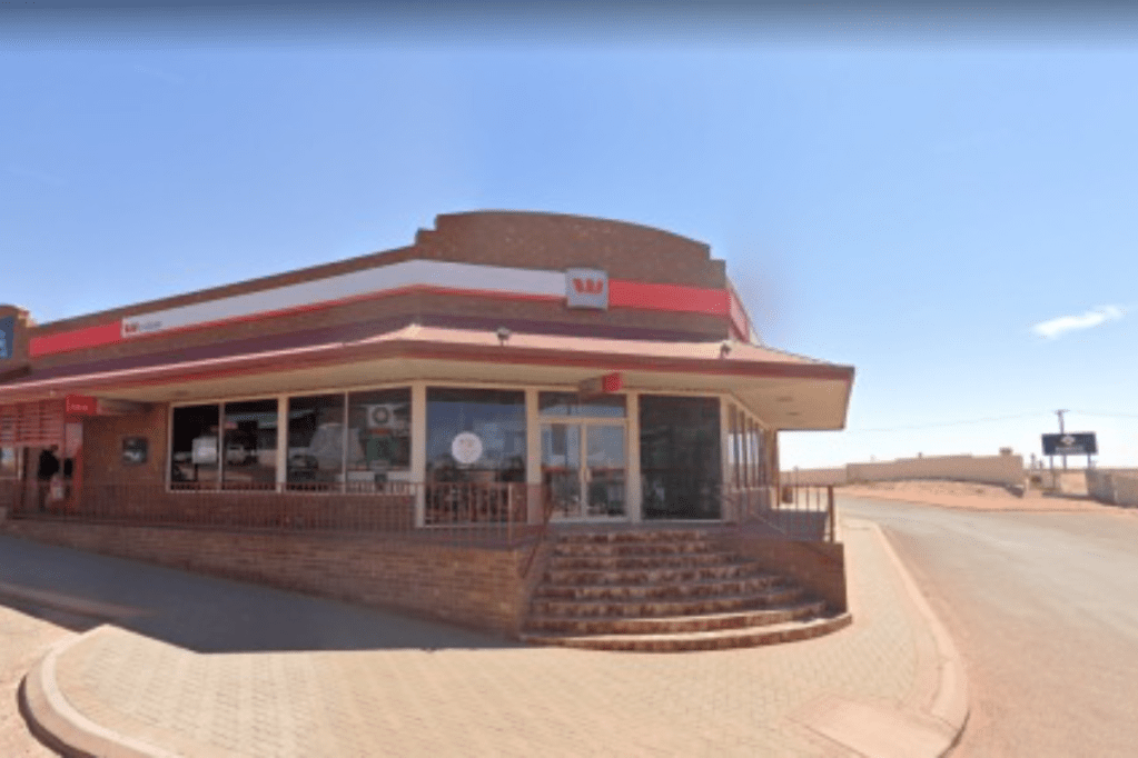 Westpac shut its Coober Pedy branch. Photo: Google Maps