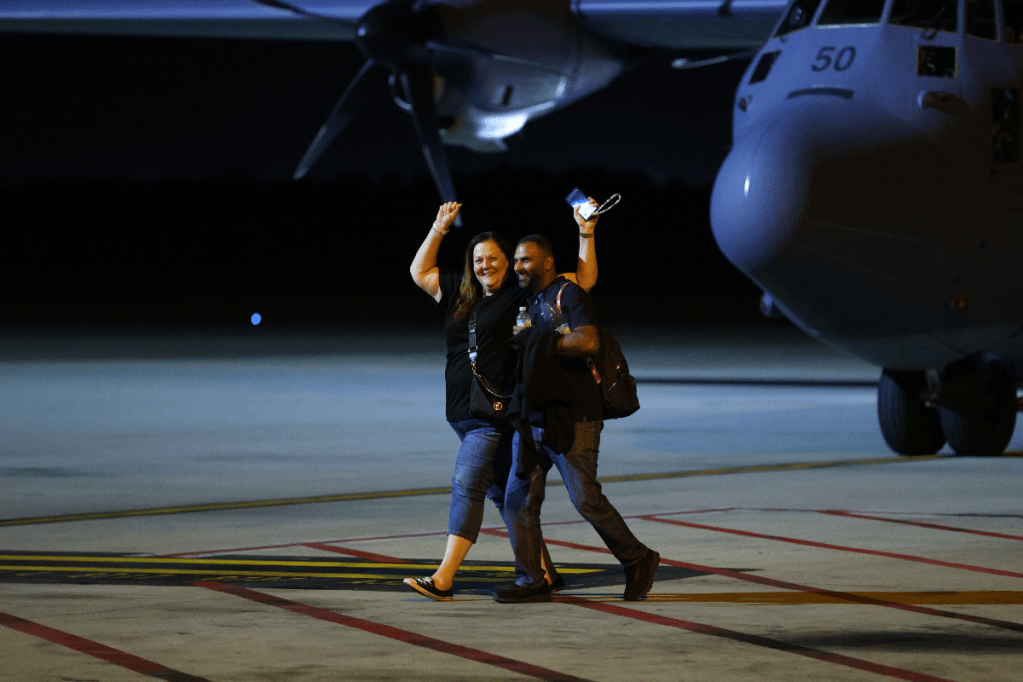 Thumbnail for Australians flown out of riot-hit New Caledonia
