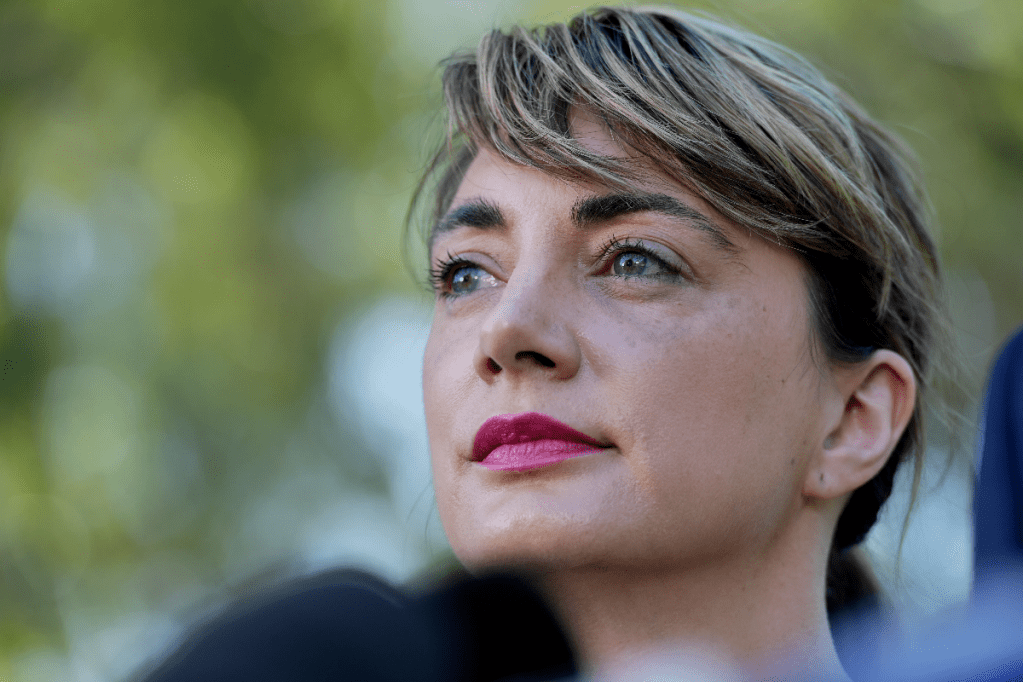 Michelle Lensink will not leave Parliament immediately despite revealing a breast cancer diagnosis overnight. Photo: Tracey Nearmy / AAP