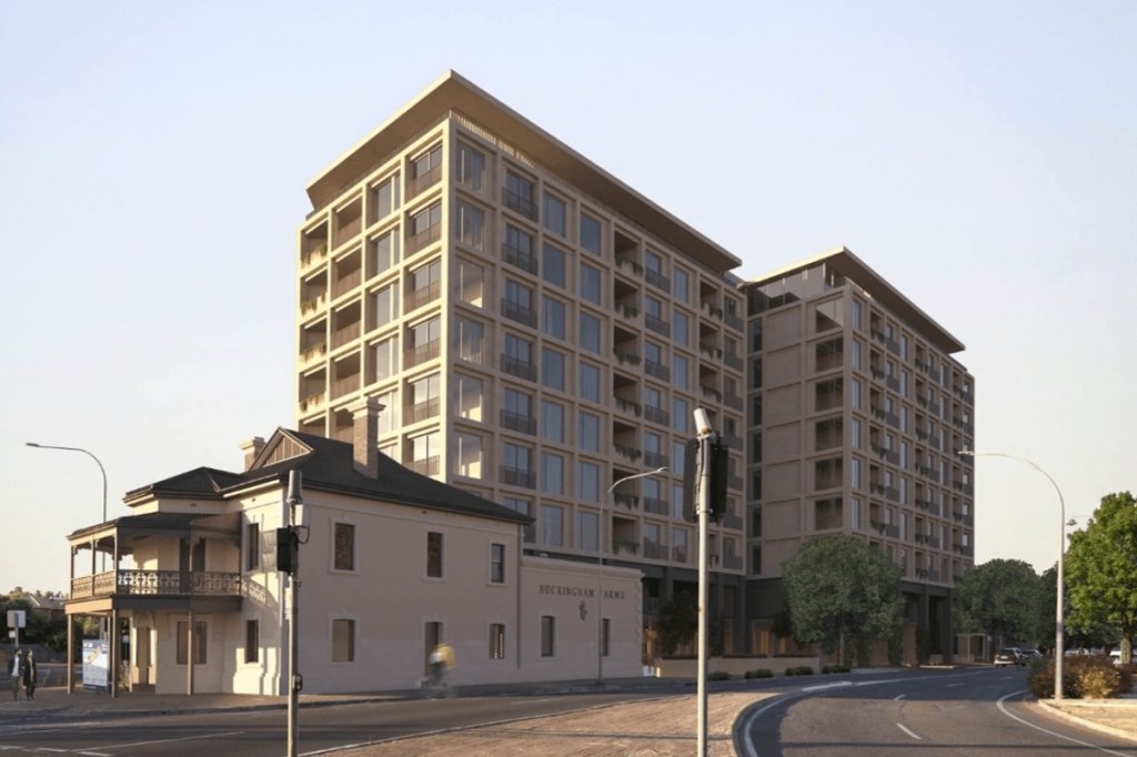 Thumbnail for Second crack at high-rise apartments for Buckingham Arms