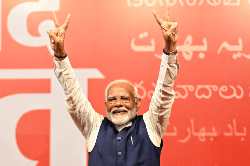 Thumbnail for Modi claims India election win but party loses majority