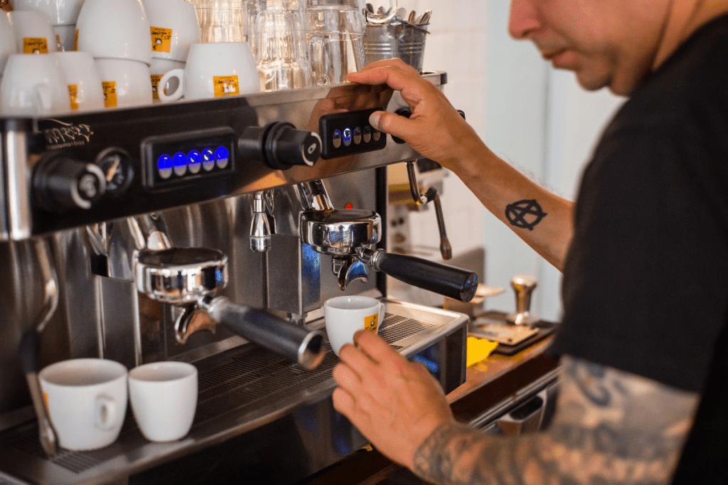 The hospitality industry was one of the least productive small business sectors. Photo: Louis Hansel/Unsplash. 