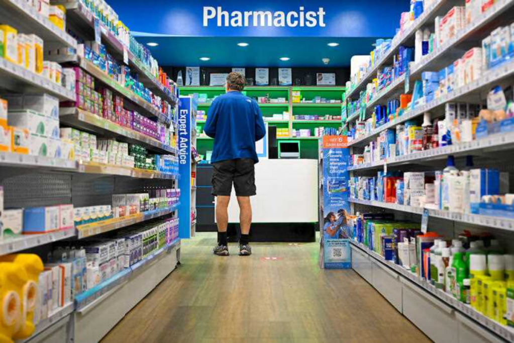 One registered pharmacy developing a really good interface with near-instant delivery would change the industry. Photo: AAP Image/Lukas Coch