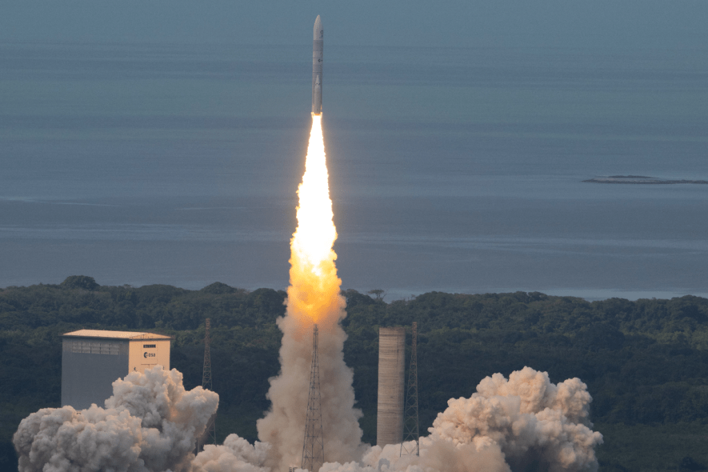 Thumbnail for European rocket blasts off for maiden flight