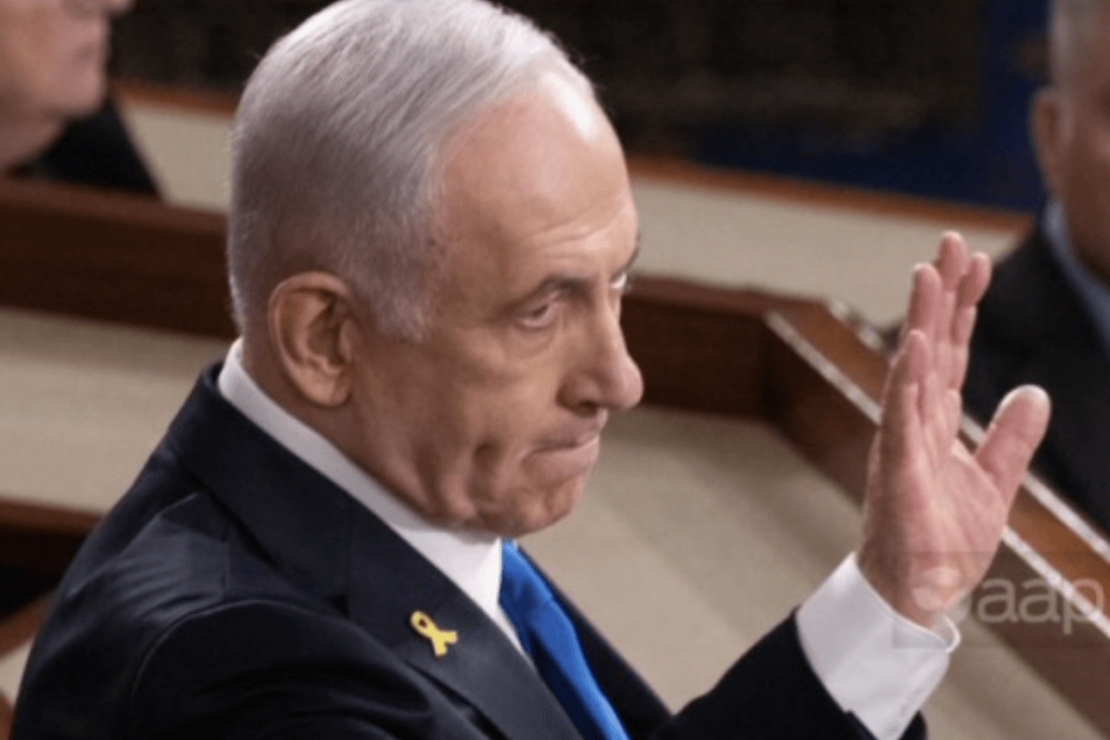 Thumbnail for Netanyahu vows ‘total victory’ in Gaza in US speech