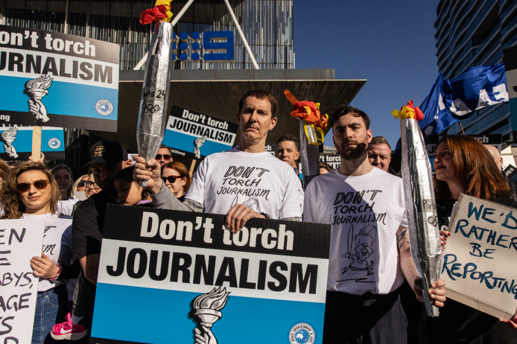 Thumbnail for Nine journos end Olympics strike after pay deal