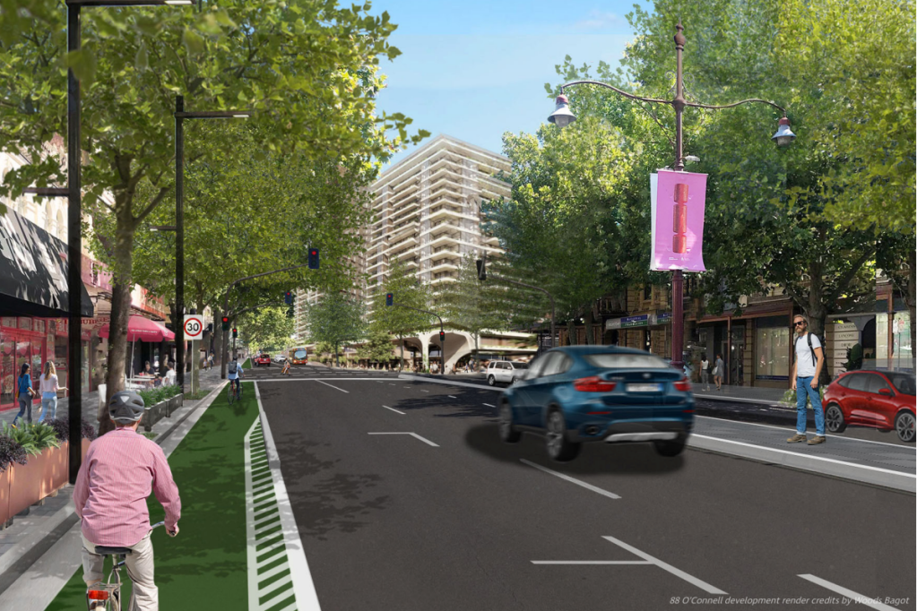 O'Connell is another city mainstreet due for an upgrade, with council moving forward with designs and partial upgrades due to start soon. Photo: City of Adelaide