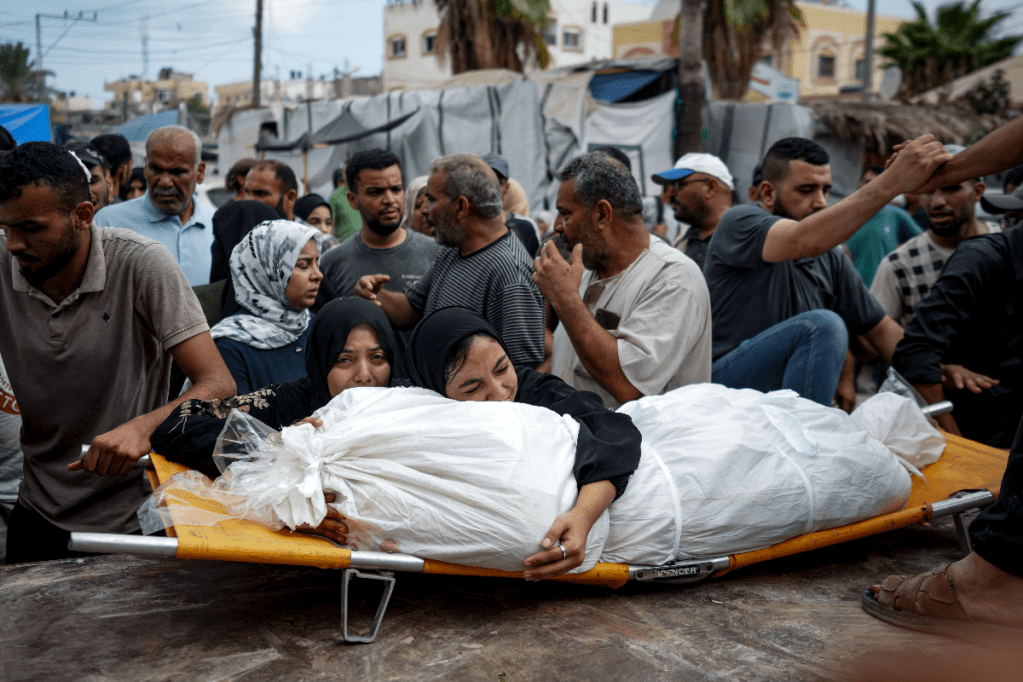 Thumbnail for Israel pushes deeper into Gaza as Biden urges truce