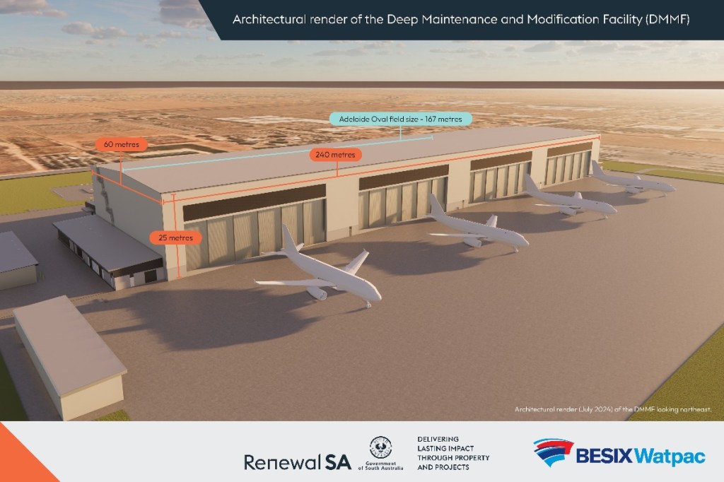 Thumbnail for $200 million hangar in SA defence boost