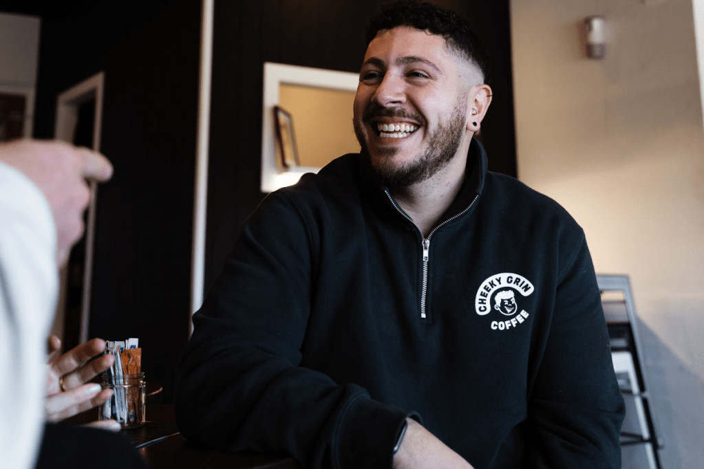 Cheeky Grin Coffee founder Stefan Ianacce said the Norwood, Payneham and St Peters area was “amazing for business”. Photo: Supplied.