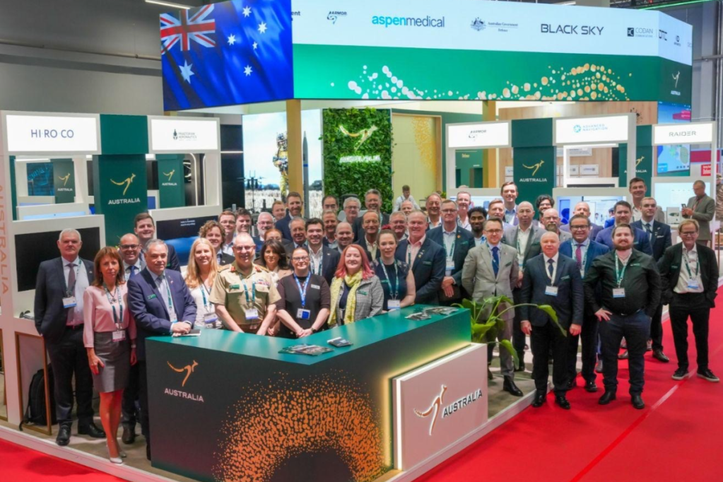 Members of Babcock's global supply chain team recently visited the UK and Europe to identify export opportunities. Photo: supplied