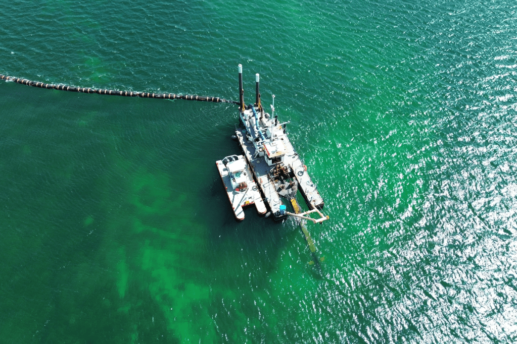 Thumbnail for Sand dredging trial to replenish Adelaide beaches starts next week