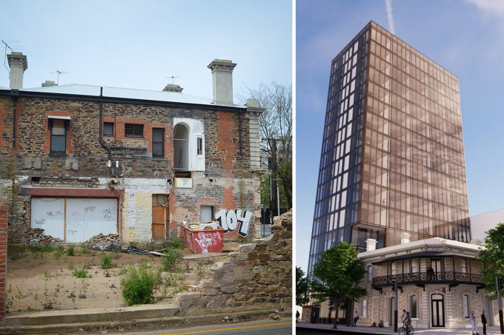 Thumbnail for Decaying city heritage pub for sale after tower plan falls over