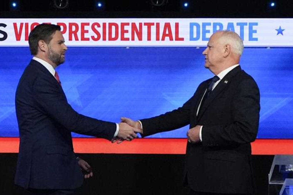 Thumbnail for Walz, Vance clash at fiery US vice presidential debate